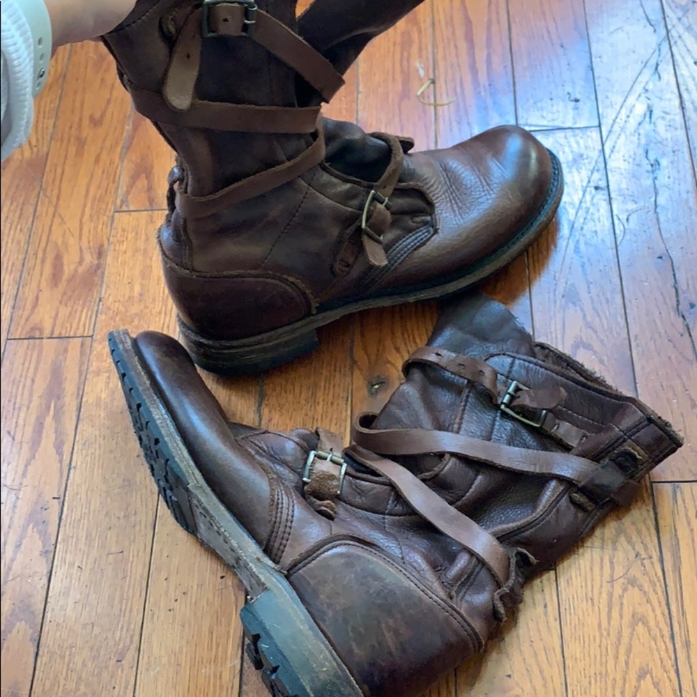 Free People Rayna Wrap Boot- Vintage Shoe Company